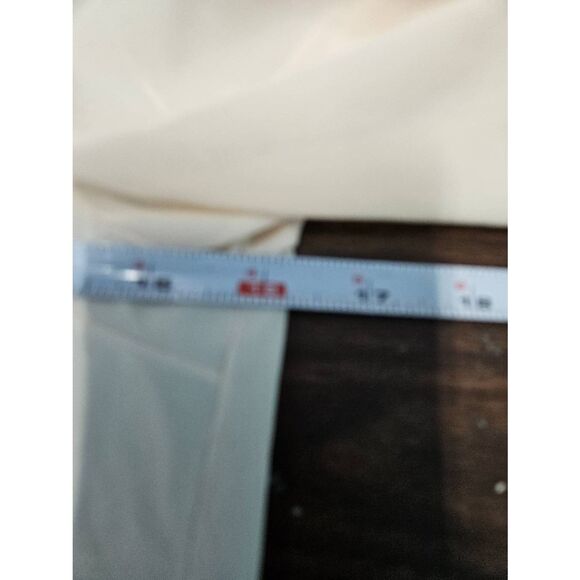 Chic Cream Ruffle Pajama Dress - Picture 9 of 10